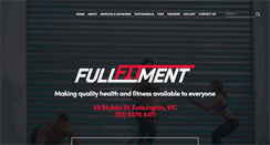 Desktop Screenshot of fullfitment.com.au